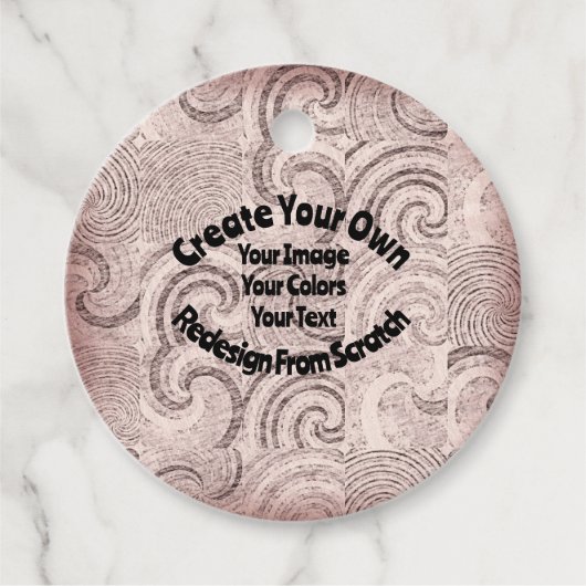 オリジナルデザインを作成する フェイバータグ (正面)