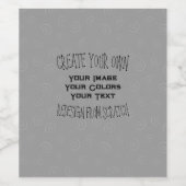 オリジナルデザインを作成する ワインラベル (シングルラベル)