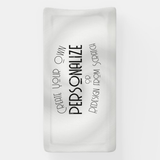 オリジナルデザインを作成する 横断幕 (縦)