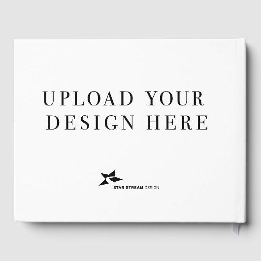 オリジナルデザインを作成 ゲストブック (裏面)