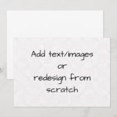 オリジナルデザインを作成 サンキューカード (正面/裏面)