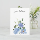 オリジナルデザインを作成 サンキューカード (スタンド正面)