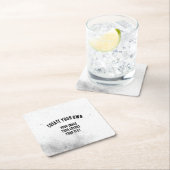 オリジナルデザインを作成 スクエアペーパーコースター (インサイチュ)