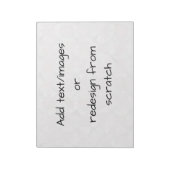 オリジナルデザインを作成 ノートパッド (回転)