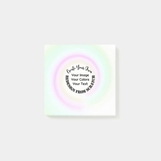 オリジナルデザインを作成 ポストイット (正面)