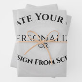 オリジナルデザインを作成 ラッピングペーパーシート (インサイチュ)