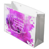 オリジナルデザインを作成 ラージペーパーバッグ (正面アングル)