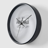 オリジナルデザインを作成 壁時計 (傾斜)