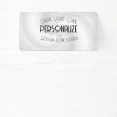 オリジナルデザインを作成 横断幕 (インサイチュ)