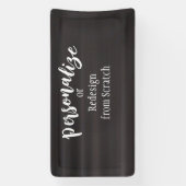 オリジナルデザインを作成 横断幕 (縦)