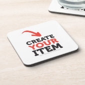 オリジナルデザインを アップロードして オーダーメイドのDIYを作成しよう コースター (左側)