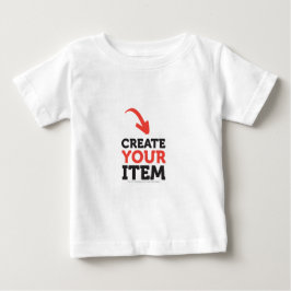 オリジナルデザイン作成+カスタムアップロード ベビーTシャツ