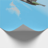 オリジナルデザイン包装紙ハミングバード ラッピングペーパー (角)