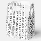 オリジナルデザイン白黒Dominoシンボル フェイバーボックス (オープン)