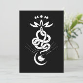 オリジナルデザイン2025ヘビ印刷ライオン セーブザデート (スタンド正面)