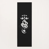 オリジナルデザイン2025ヘビ印刷ライオン ヨガマット (裏面)