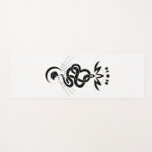 オリジナルデザイン2025ヘビ印刷ライオン ヨガマット (正面(横))