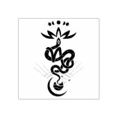 オリジナルデザイン2025ヘビ印刷、山羊座 ラバースタンプ (インプリント)