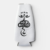 オリジナルデザイン2025ヘビ印刷、癌 ボトルクーラー (正面)