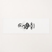 オリジナルデザイン2025ヘビ印刷、蠍座 ヨガマット (正面(横))