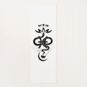 オリジナルデザイン2025 Snake printing, Pisces ヨガマット (裏面)