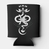 オリジナルデザイン2025 Snake printing, Pisces 缶クーラー (裏面)