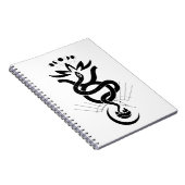 オリジナルデザイン2025 Snake printing, Taurus ノートブック (右側)