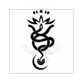 オリジナルデザイン2025 Snake printing, Taurus ラバースタンプ (インプリント)