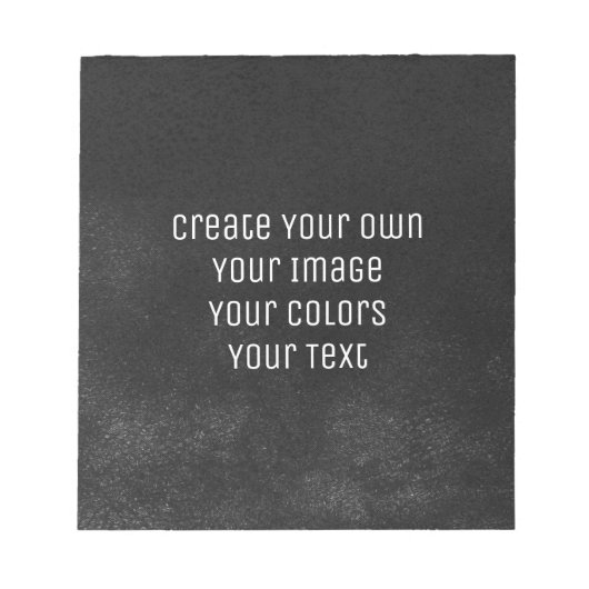 オリジナルデザイン - あなただけのアイテムを作ろう ノートパッド (正面)