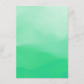 オリジナルデザイン - グリーンオンブレウォーターカラーを作成 メニュー (裏面)