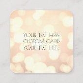 オリジナルデザイン - ゴールデン ボケ ありがとうございます エンクロージャーカード (裏面)