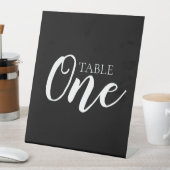 オリジナルデザイン - テーブル1 台座サイン (インサイチュ)