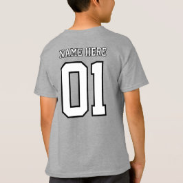 オリジナルデザイン ボーイズチームナンバー Tシャツ