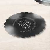 オリジナルデザイン/ロゴを作成する ペーパーコースター (アングル)