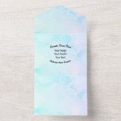 オリジナルデザイン/ロゴを作成 オールインワン招待状 (内側)