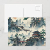 オリジナルデザイン ヴィンテージ カスタム絵画 ポストカード (正面/裏面)
