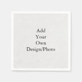 オリジナルデザイン/写真の紙ナプキンを作成 スタンダードカクテルナプキン (正面)