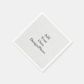 オリジナルデザイン/写真の紙ナプキンを作成 スタンダードカクテルナプキン (角)