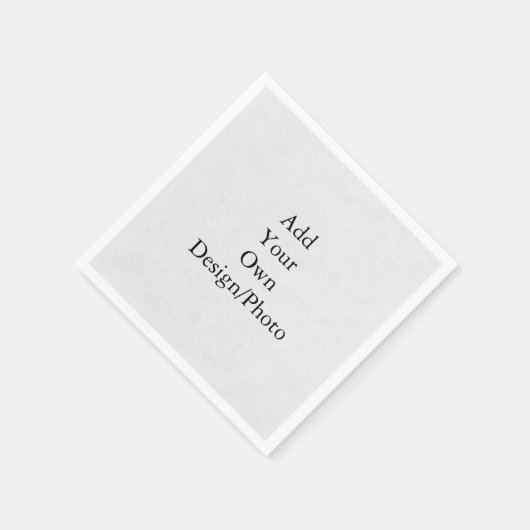 オリジナルデザイン/写真の紙ナプキンを作成 スタンダードカクテルナプキン (角)