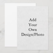 オリジナルデザイン/写真入り招待状 招待状 (正面/裏面)