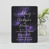 オリジナルデザイン - 3枚のX線花のウェディング 招待状 (スタンド正面)