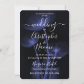 オリジナルデザイン - 3 枚の X 線写真の花のウェディング 招待状 (正面)