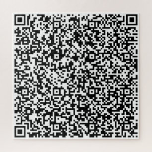 オリジナルデザインQRコードパズル 楽しいギフト ジグソーパズル