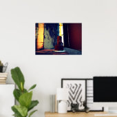 オリジナルデジタル写真 – 産業抽象芸術 ポスター (ホームオフィス)