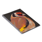 オリジナルデジ絵を描タル金ゴールドフィンチ ノートブック (右側)
