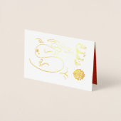 オリジナルドラゴン描画 ルナ 2024 ラグジュアリー FGC 箔カード (正面)