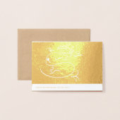 オリジナルドラゴン描画 ルナ 2024 ラグジュアリー FGC 箔カード (裏面封筒付き)