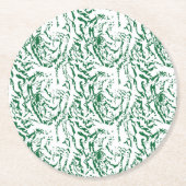 オリジナルドリンクコースター | ブランド & ペーパーボード ラウンドペーパーコースター (正面)