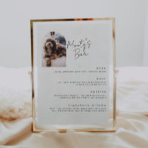 オリジナルドリンク ペットバー メニュー