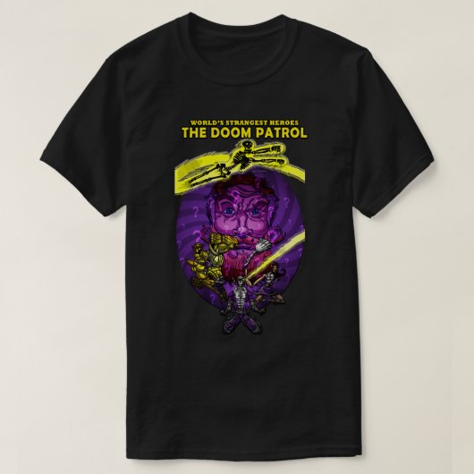 オリジナルドームのパトロールアートワーククラシック Tシャツ (デザイン正面)